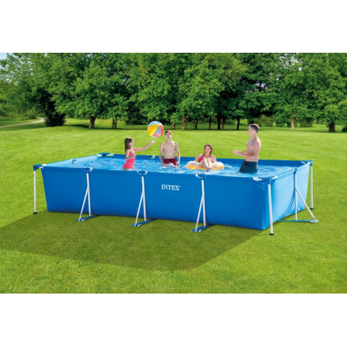 Intex Rectangular Frame Pool (28274NP) - Παραλληλόγραμμη Πισίνα 450x220x84cm