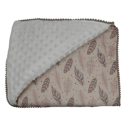 BEBE STARS ΚΟΥΒΕΡΤΑ MINKY BOHO 3133