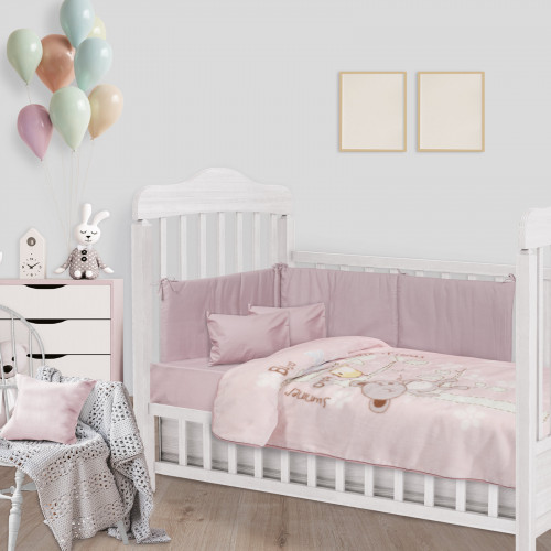 DAS BABY ΚΟΥΒΕΡΤΑ VELOUR 110X140 RELAX 6616