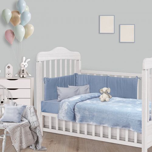 DAS BABY ΚΟΥΒΕΡΤΑ VELOUR 110Χ150 RELAX 0483