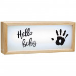 BABY ART ΚΟΡΝΙΖΑ ΦΩΤΙΖΟΜΕΝΗ ΑΠΟΤΥΠΩΜΑ LIGHT BOX WOODEN BR74772
