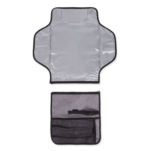 ΦΟΡΗΤΗ ΑΛΛΑΞΙΕΡΑ ΠΟΡΤΟΦΟΛΙ ΜΕ ΑΠΟΣΠΩΜΕΝΗ ΤΣΕΠΗ KIKKA BOO GREY 31108060006