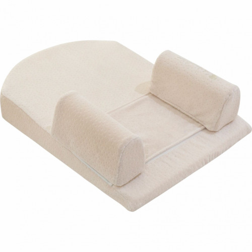 KIKKA BOO ΜΑΞΙΛΑΡΙ ΥΠΝΟΥ ΜΕ ΑΦΡΟ ΜΝΗΜΗΣ BEIGE VELVET 31106010093