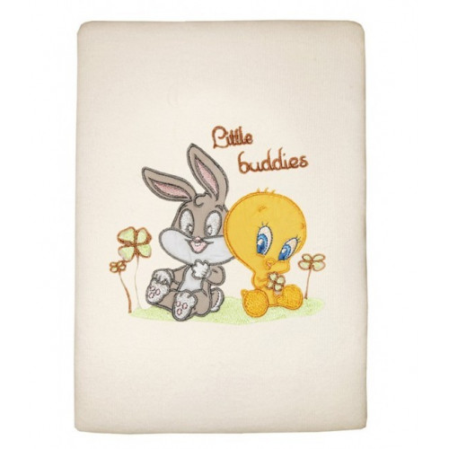 ΚΟΥΒΕΡΤΑ ΑΓΚΑΛΙΑΣ ΠΛΕΧΤΗ 70X90CM BABE OLIVER BABY LOONEY TUNES DES 30 36-1764/30