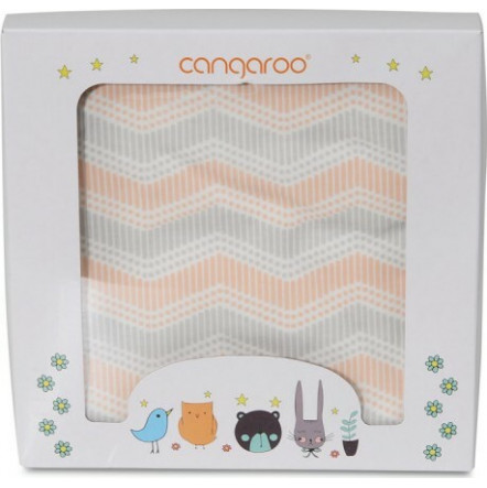 ΒΑΜΒΑΚΕΡΗ ΚΟΥΒΕΡΤΑ ΑΓΚΑΛΙΑΣ CANGAROO BABY BLANKET MELLOW 80/85CM ΚΟΡΑΛΙ 3800146266288