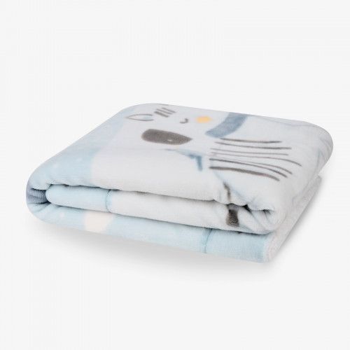 KIKKA BOO ΒΡΕΦΙΚΗ ΚΟΥΒΕΡΤΑ SUPER SOFT 110/140CM STRIPY FRIENDS 31103020150