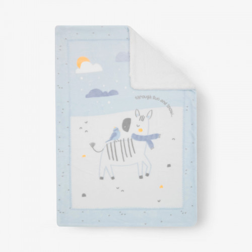 KIKKA BOO ΒΡΕΦΙΚΗ ΚΟΥΒΕΡΤΑ SUPER SOFT - SHERPA 110/140CM STRIPY FRIENDS 31103020152