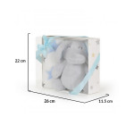 Η φωτογραφία δείχνει Βρεφική κουβέρτα αγκαλιάς-λίκνου κατασκευασμένη απο πολυεστερικό ύφασμα.