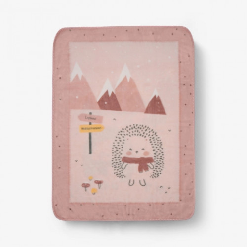 KIKKA BOO ΒΡΕΦΙΚΗ ΚΟΥΒΕΡΤΑ SUPER SOFT 110/140CM HEDGE HUGS 31103020142