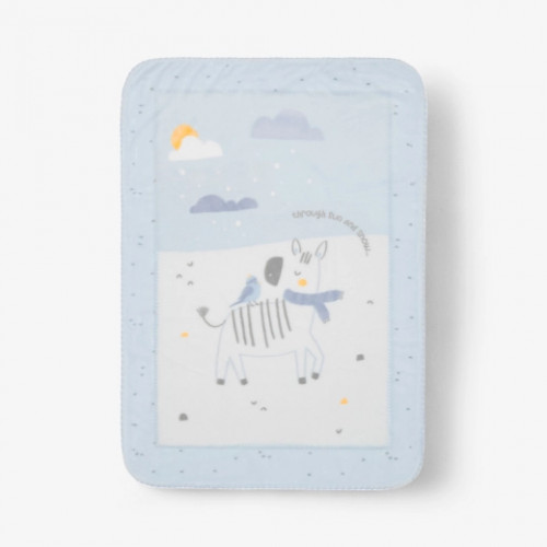 KIKKA BOO ΒΡΕΦΙΚΗ ΚΟΥΒΕΡΤΑ SUPER SOFT 110/140CM STRIPY FRIENDS 31103020150