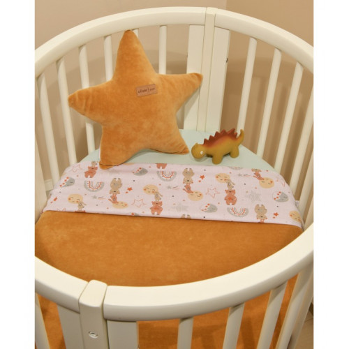 BABY OLIVER ΚΟΥΒΕΡΤΑ ΜΕ ΒΑΤΑ ΔΙΠΛΗΣ ΟΨΗΣ 410 ΚΑΜΗΛΟ 46-6723/410