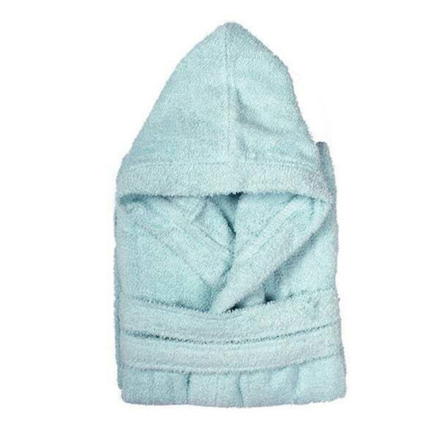 DIMCOL ΠΑΙΔΙΚΟ ΜΠΟΥΡΝΟΥΖΙ ΚΟΛΥΜΒΗΤΗΡΙΟΥ ΜΕ ΚΟΥΚΟΥΛΑ KIDS COTTON 100% SIZE 10 AQUA 32121534001