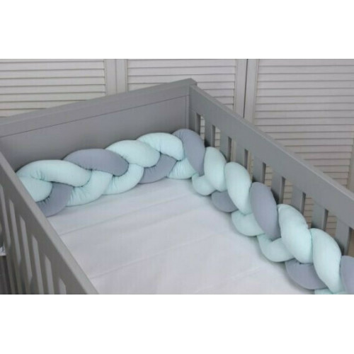 ΠΑΝΤΑ ΠΛΕΞΟΥΔΑ BABY OLIVER 200Χ18 ΜΕΝΤΑ-ΓΚΡΙ 46-6713/305
