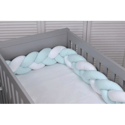 ΠΑΝΤΑ ΠΛΕΞΟΥΔΑ BABY OLIVER 200Χ18 ΛΕΥΚΟ-ΜΕΝΤΑ 46-6713/130