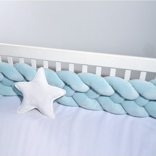 BABY OLIVER DES 9030 ΠΛΕΞΟΥΔΑ ΒΕΛΟΥΤΕ 24x200CM ΜΕΝΤΑ ΤΕΤΡΑΠΛΗ 46-6714-4/9030