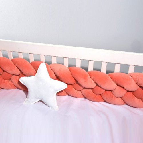 BABY OLIVER DES 9060 ΠΛΕΞΟΥΔΑ ΒΕΛΟΥΤΕ 24x200CM ΚΟΡΑΛΙ ΤΕΤΡΑΠΛΗ 46-6714-4/9060