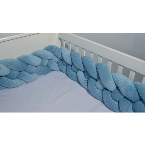 BABY OLIVER DES 9270 ΠΛΕΞΟΥΔΑ ΒΕΛΟΥΤΕ 24x200CM ΑΝΑΓΛΥΦΗ ΜΕΝΤΑ ΣΚΟΥΡΟ ΤΕΤΡΑΠΛΗ 46-6714-4/9270