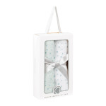 KIKKA BOO ΠΑΝΑ ΜΟΥΣΕΛΙΝΑ ΣΕΤ 2ΤΜΧ 80X80CM DOTS BLUE.