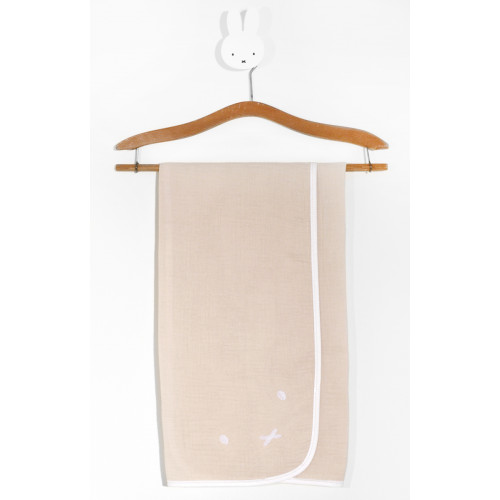 ΠΑΝΑ ΑΓΚΑΛΙΑΣ ΜIFFY ΜΕ ΚΕΝΤΗΜΑ 80x80 ΜΟΥΣΕΛΙΝΑ ΜΠΕΖ 48-8748/64