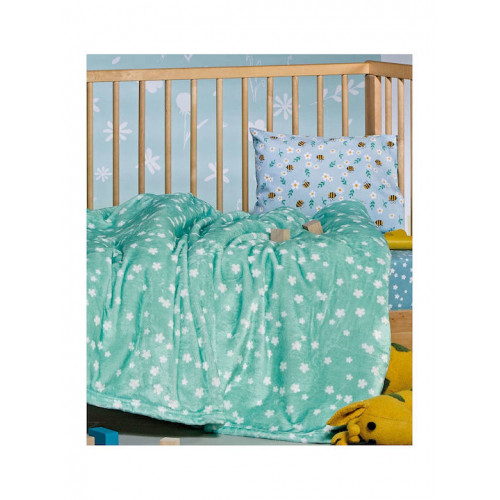 KENTIA GLORIOSA 02 FLANNEL FLEECE BABY BLANKET 73450