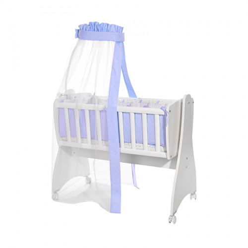 ΣΕΤ ΠΡΟΙΚΑΣ ΛΙΚΝΟΥ 7 ΤΕΜ FIRST DREAMS LORELLI RANFORCE MOONS AND STARS BLUE 20051165701