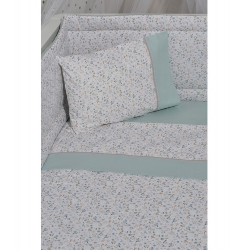 BABY OLIVER DES.403 ΣΕΝΤΟΝΙΑ ΚΟΥΝΙΑΣ ΣΕΤ 3Τ 110X170CM ΜΕΝΤΑ 46-6706/403