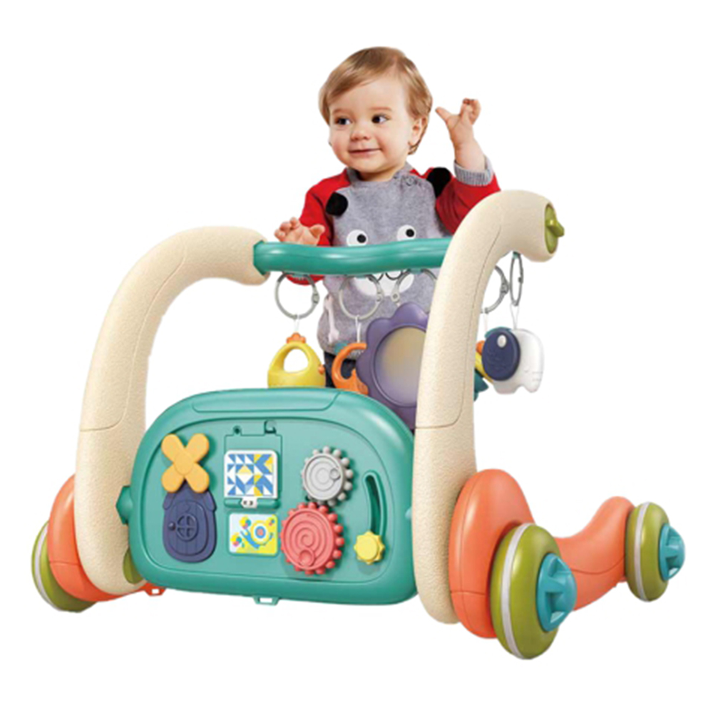 Το Γυμναστήριο Parrot 2in1 της Bebe Stars μεγαλώνει μαζί με το παιδί σας, από την βρεφική μέχρι την νηπιακή ηλικία, καθώς με μια μόνο κίνηση μπορεί να μετατραπεί σε οδηγό για τα πρώτα του βήματα!– Περιλαμβάνει πιανάκι με ήχους και τραγούδια, τα οποία ψυχαγωγούν και κρατούν το ενδιαφέρον του παιδιού 