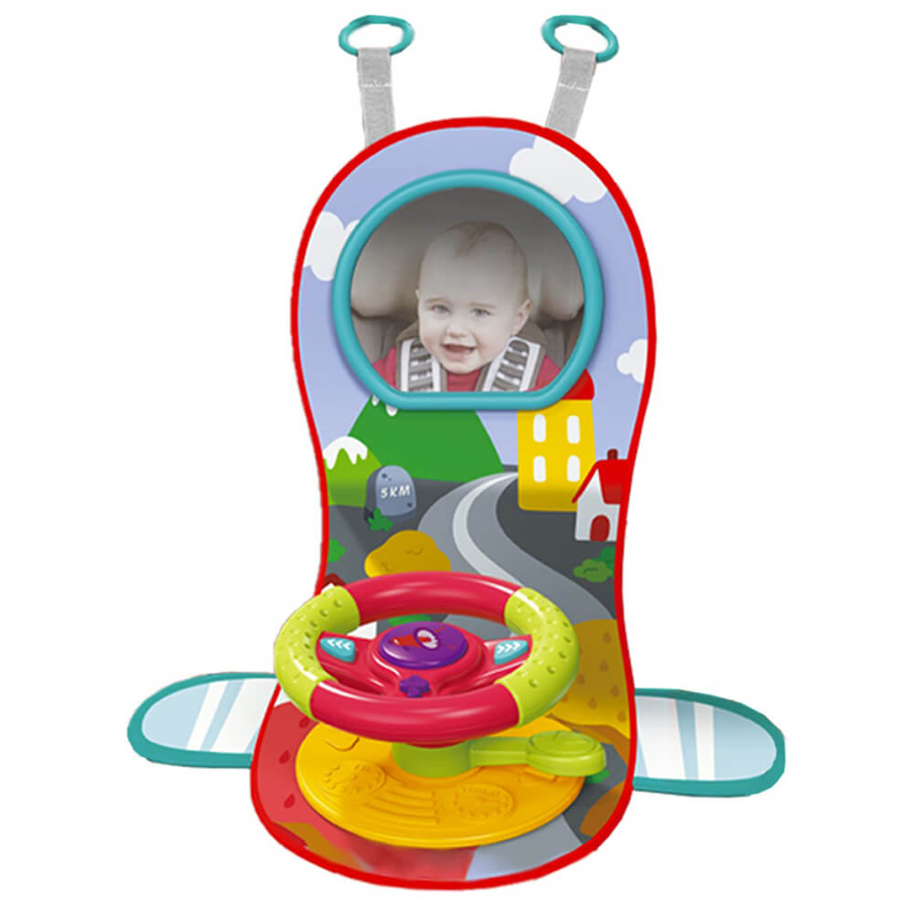 Η φωτογραφία δείχνει Το κρεμαστό παιχνίδι Trip 3 σε 1 είναι το ιδανικό παιχνίδι για να κρατήσει το παιδί σας χαρούμενο και απασχολημένο, ενώ κάνετε τη βόλτα σας είτε με το αυτοκίνητο, είτε με το καρότσι ή ακόμη και στο σπίτι!Στο παιχνίδι ρόλων που εμπλέκονται τα παιδιά  μιμούνται τις δράσεις τω