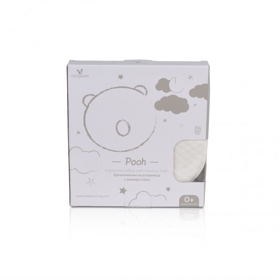 Μαλακό και υποαλλεργικό εργονομικό μαξιλάρι αφρού μνήμης από την εταιρεία Cangaroo.