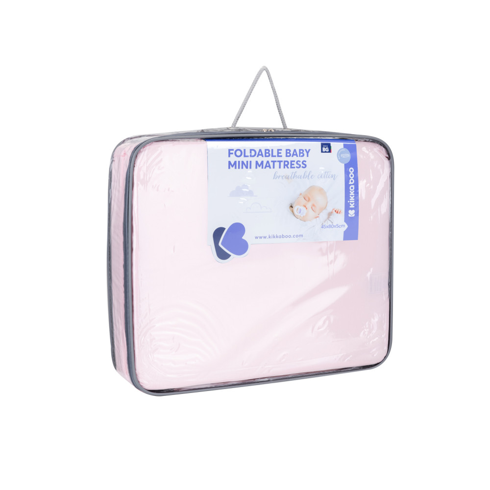 Η φωτογραφία δείχνει KIKKA BOO ΑΝΑΔΙΠΛΟΥΜΕΝΟ ΜΙΝΙ ΣΤΡΩΜΑ 45x80x5cm DREAM BIG PINK.