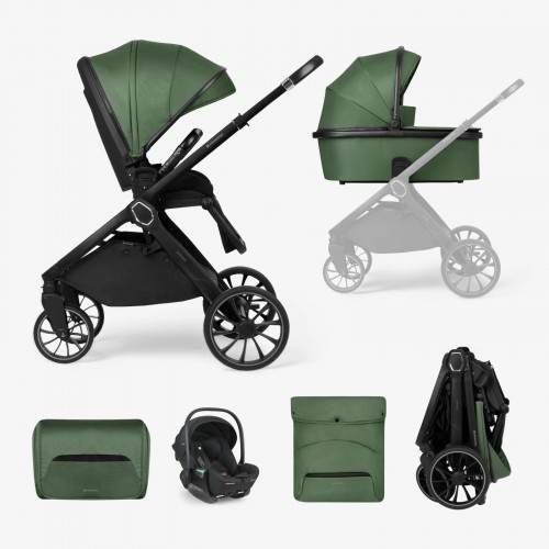 KIKKA BOO ΠΟΛΥΚΑΡΟΤΣΙ 3 ΣΕ 1 ΜΕ ΚΑΛΑΘΟΥΝΑ ΚΑΙ ΚΑΘΙΣΜΑ ΑΥΤΟΚΙΝΗΤΟΥ TIFFANY ARMY GREEN 2024 31001020154-3