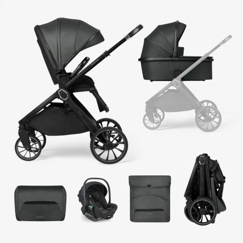 KIKKA BOO ΠΟΛΥΚΑΡΟΤΣΙ 3 ΣΕ 1 ΜΕ ΚΑΛΑΘΟΥΝΑ ΚΑΙ ΚΑΘΙΣΜΑ ΑΥΤΟΚΙΝΗΤΟΥ TIFFANY DARK GREY 2024 31001020151-3