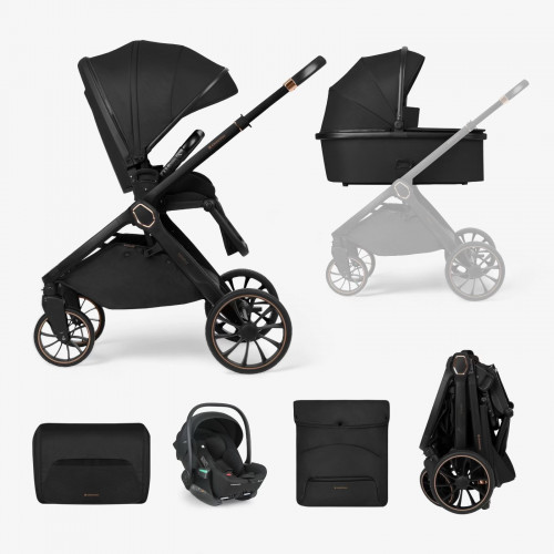 KIKKA BOO ΠΟΛΥΚΑΡΟΤΣΙ 3 ΣΕ 1 ΜΕ ΚΑΛΑΘΟΥΝΑ ΚΑΙ ΚΑΘΙΣΜΑ ΑΥΤΟΚΙΝΗΤΟΥ TIFFANY BLACK 2024 31001020150-3