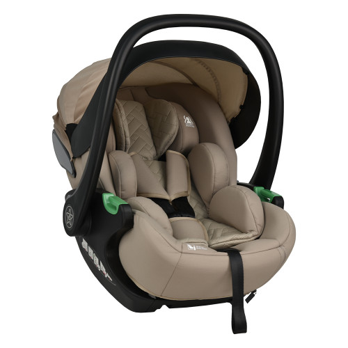 BEBE STARS ΚΑΘΙΣΜΑ ΑΥΤΟΚΙΝΗΤΟΥ ΓΙΑ ΚΑΡΟΤΣΙ MYTHOS BABY I-SIZE NATURAL BEIGE 004-182