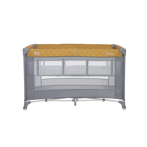 LORELLI ΠΑΡΚΟΚΡΕΒΑΤΟ TORINO 2 LAYERS LEMON CURRY FLORAL 10080462215