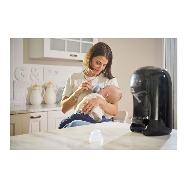 Nuvita Lattespresso 1180 – Η επανάσταση στην προετοιμασία βρεφικού γάλακτος!Ζεσταίνει, μετρά, αναμειγνύει και σερβίρει το γάλα σε σκόνη εύκολα και με απόλυτη ακρίβεια με το πάτημα ενός  μόνο κουμπιού!Ζεστό, ομοιόμορφο και χωρίς σβώλους γάλα σε μόλις 10 δευτερόλεπτα!Ιδανικό για νυχτερινά ξυπνήμα