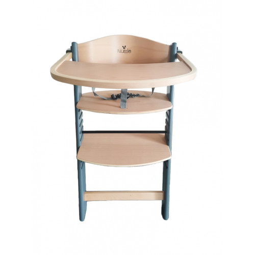 CANGAROO MONI ΚΑΡΕΚΛΑΚΙ ΦΑΓΗΤΟΥ ΞΥΛΙΝΟ 2 ΣΕ 1 NUTTLE GREY 3801005150960  - (ΔΩΡΟ AΞΙΑΣ €6 ΜΠΩΛ ΦΑΓΗΤΟΥ)