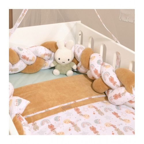 BABY OLIVER ΠΛΕΞΟΥΔΑ ΤΡΙΠΛΗΣ ΠΛΕΞΗΣ DES 410 2 ΕΜΠΡΙΜΕ KAI ΒΕΛΟΥΤΕ ΚΑΜΗΛΟ 46-6713/410