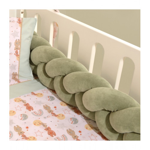 BABY OLIVER ΠΛΕΞΟΥΔΑ ΤΡΙΠΛΗΣ ΠΛΕΞΗΣ DES 413 ΠΡΑΣΙΝΟ 46-6714/413