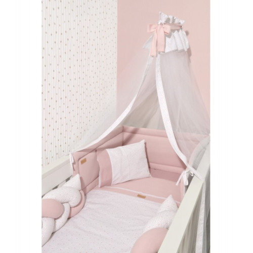 BABY OLIVER DES.402 ΠΑΠΛΩΜΑ & ΠΑΠΛΩΜΑΤΟΘΗΚΗ 100X140CM ΡΟΖ 46-6700/402