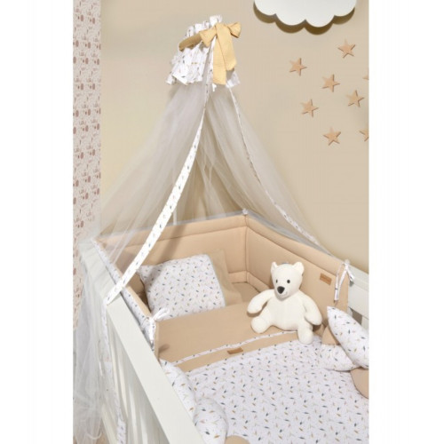 BABY OLIVER DES.404 ΠΑΠΛΩΜΑ & ΠΑΠΛΩΜΑΤΟΘΗΚΗ 100X140CM ΜΠΕΖ 46-6700/404