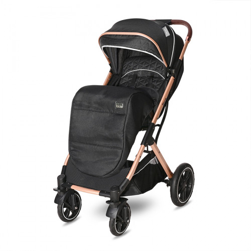 LORELLI ΠΑΙΔΙΚΟ ΚΑΡΟΤΣΙ ΜΕ ΚΑΘΙΣΜΑ ΑΥΤΟΚΙΝΗΤΟΥ STORM LUXE BLACK 10021692384-3