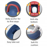 Η φωτογραφία δείχνει Το νέο παιδικό γιο-γιο Car της Bebe Stars βοηθάει στην εκπαίδευση του παιδιού σας για την μετάβαση από την πάνα, στη χρήση της τουαλέτας με ένα μοναδικό και διασκεδαστικό τρόπο.