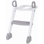 Το γιογιό μωρού με σκάλα είναι κάθισμα τουαλέτας και σκαμπό σε ένα, κατάλληλο για κάθε κάθισμα τουαλέτας.