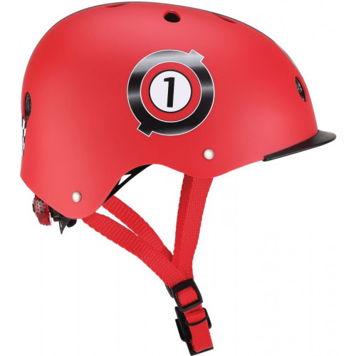 Globber Κράνος Elite Lights XS/S (48-53cm) New Red Racing 507-102