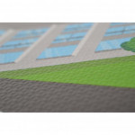 Η φωτογραφία δείχνει Μαλακό πατάκι παιχνιδιού με διαστάσεις 200Χ120 και πάχος 3 cm.