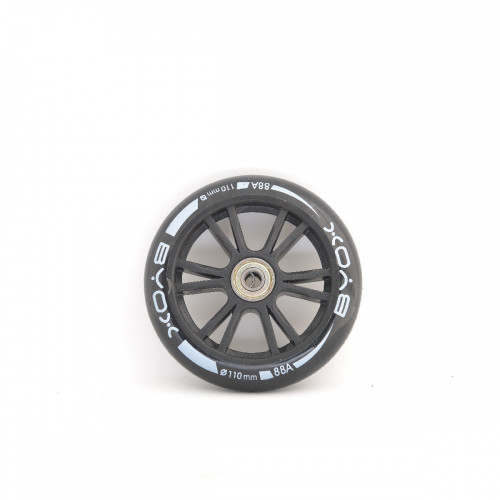 ΡΟΔΑ ΑΝΤΑΛΛΑΚΤΙΚΟ ΓΙΑ ΠΑΤΙΝΙ BYOX 1ΤΕΜ 110mm PP BLACK 108908