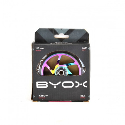 ΡΟΔΑ ΑΝΤΑΛΛΑΚΤΙΚΟ ΓΙΑ ΠΑΤΙΝΙ BYOX 1ΤΕΜ 110mm WITH ABEC-9 3800146227319