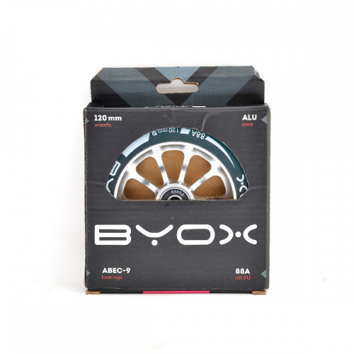ΡΟΔΑ ΑΝΤΑΛΛΑΚΤΙΚΟ ΓΙΑ ΠΑΤΙΝΙ BYOX 1ΤΕΜ 120mm WITH ABEC-9 3800146227272