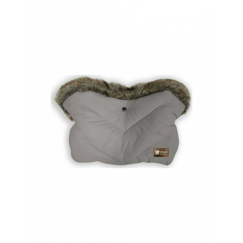 ΓΑΝΤΙ ΚΑΡΟΤΣΙΟΥ KIKKA BOO LUXURY FUR GREY 31108040079